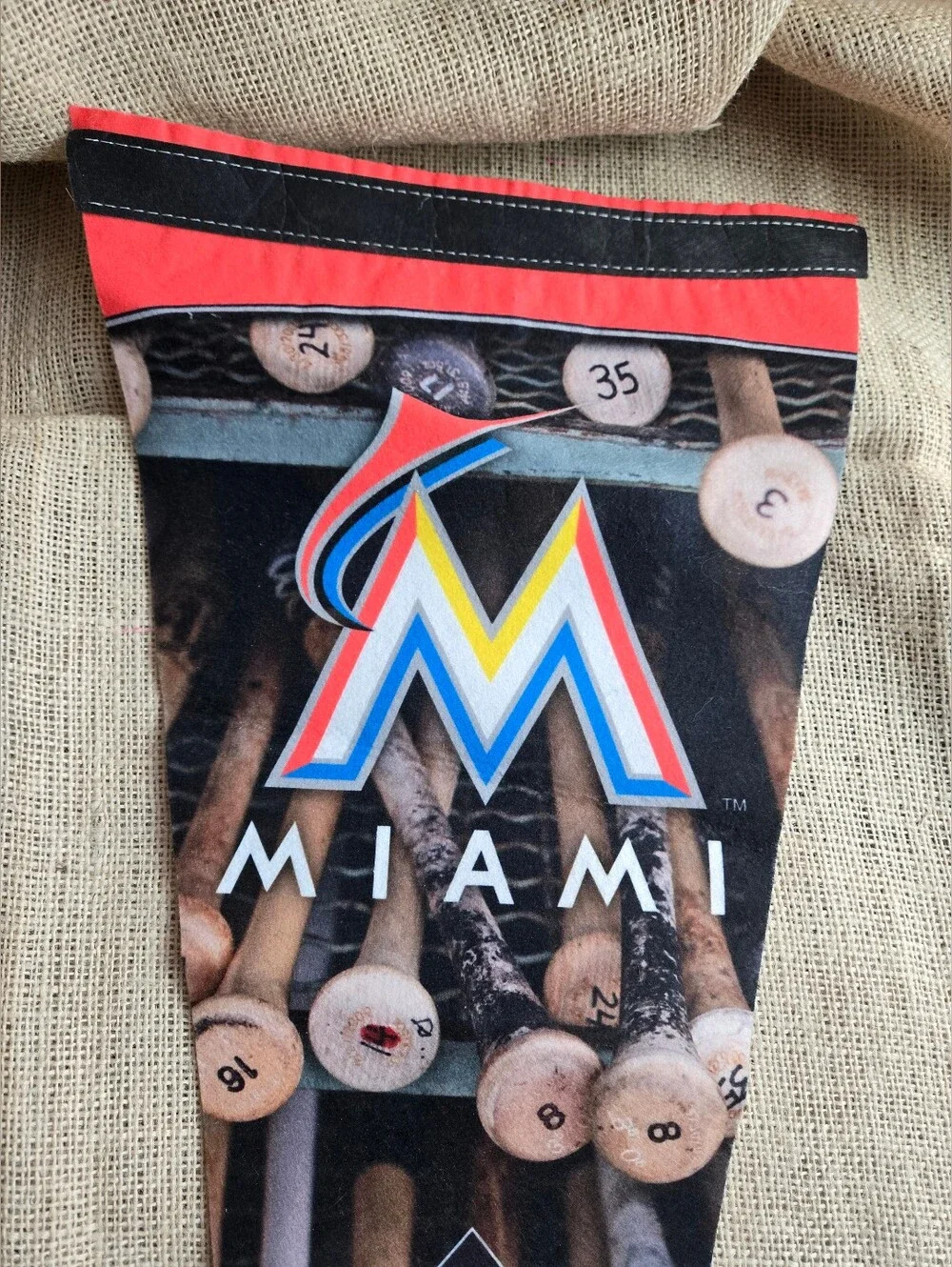 Vintage Miami Marlins Pennant